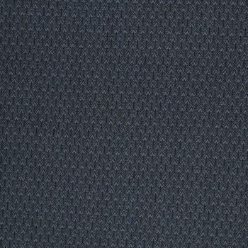Bengalin Jacquard, schwarz-jeansblau
